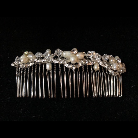 Accessories - 1950s Vintage Bridal Hair Comb
